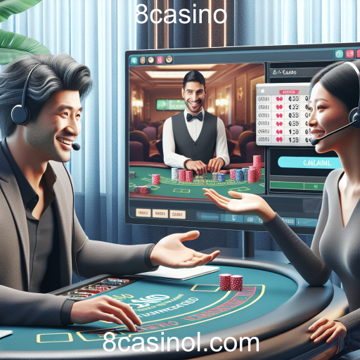 A Emoção dos Jogos Ao Vivo no 8casino